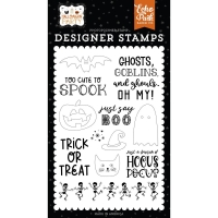 Echo Park Clear Stamp Set JUST SAY BOO