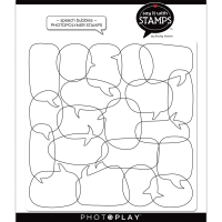 Photoplay Clear Stamp Speech Bubbles Background