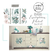 Redesign D&eacute;cor Transfers - Evergreen Florals