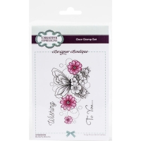 Creative Expressions Clear Stamp - Butterfly Blooms
