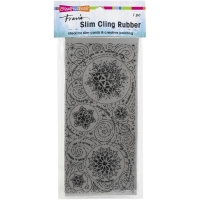 Stampendous Cling Stempel - Slim Snowflake Wishes