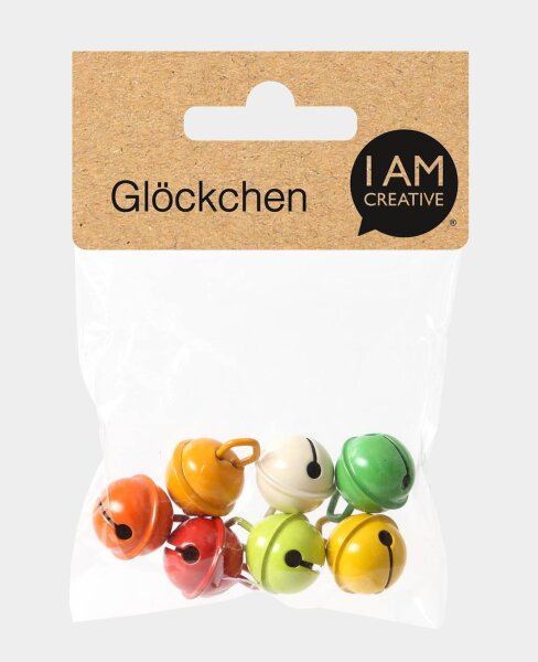 Glöggli 15 mm in Rot, Gelb, Grün 7 Stk