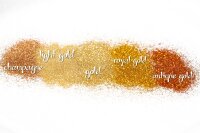 Fleur Glitter – Champagne