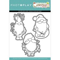 Photoplay Clear Stamp & Die Set  – Gnomies