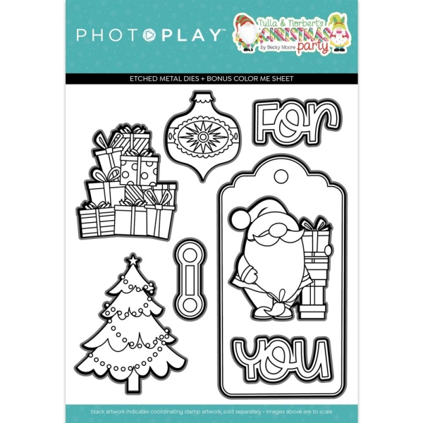 Photoplay Clear Stamp & Die Set - Christmas Morning