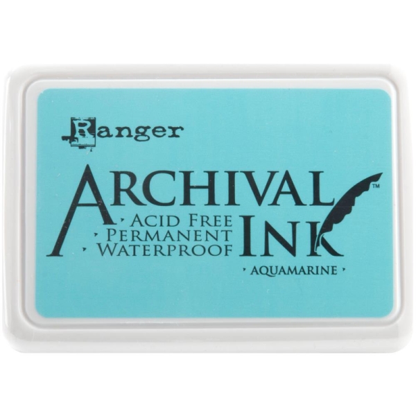 Stempelkissen Ranger Archival Ink - Aquamarine