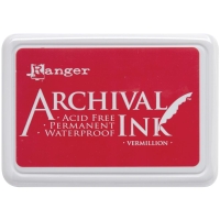 Stempelkissen Ranger Archival Ink - Vermillion