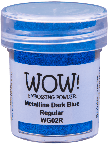 WOW! Embossingpulver Metalline Dark Blue