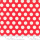 Baumwolle Sencerely Yours Dots on Red
