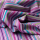 Baumwolle PETAL POWER Peppy Purple Stripes