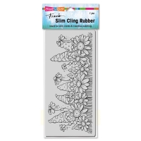 Stampendous Cling Stempel - Slim Meadow Spring Gnomes