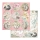Stamperia Scrapbooking Block 12x12 inch - Double Face Orchids and Cats