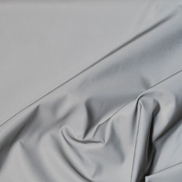 Reflektierender Softshell Silbergrau