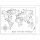 Stamperia Texture Impressions - Map of the World A5