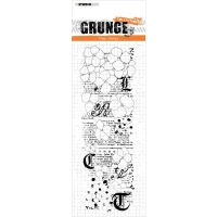 Studio Light Clear Stamp Grunge Collection 204 - Hydrangea