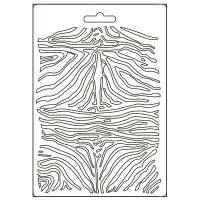 Stamperia Texture Impressions Savana Zebra Pattern A5