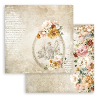 Stamperia Scrapbooking Block 12x12 inch - Romantic Collection Garden of Promises