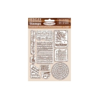 Stamperia Cling Stamp - Passion Music