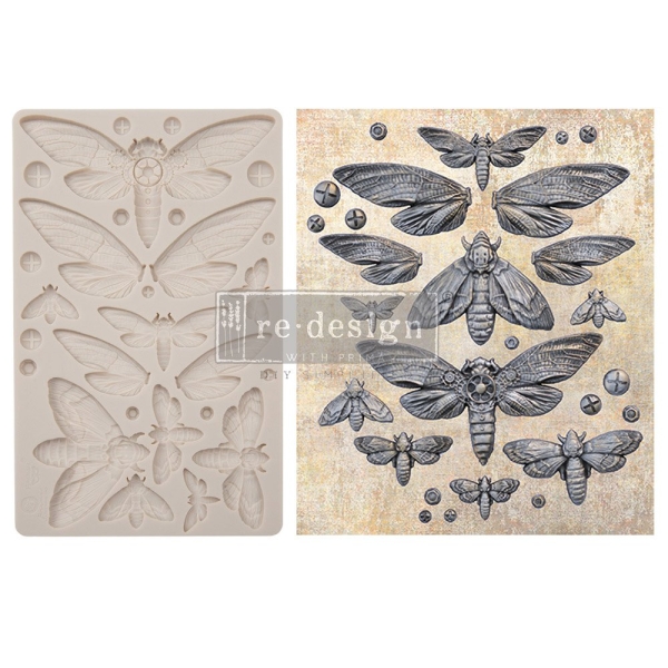 Finnabair Mould 12.5x20.5cm - Nocturnal Insects