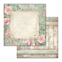 Stamperia Scrapbooking Block 12x12 inch - House of Roses