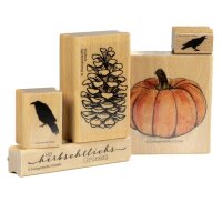 Zwergenstoffe Mundartstempel "es herbschtlichs...