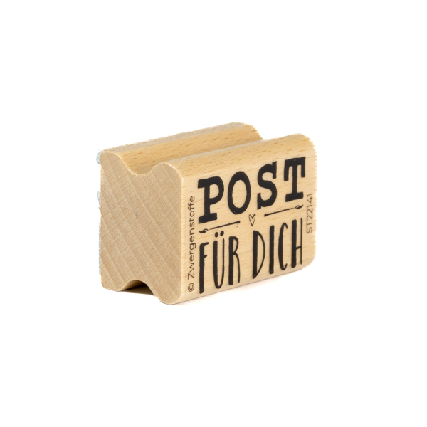 Stempelzwerg Holzstempel "Post für Dich"