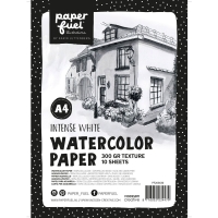 Paperfuel Watercolor Paper 300g DIN A4 10 Blatt