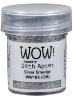 WOW! Embossingpulver Silver Smudge *Seth Apter*