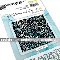 Carabelle Studio Art Stamp & Stencil Set - Blooming...