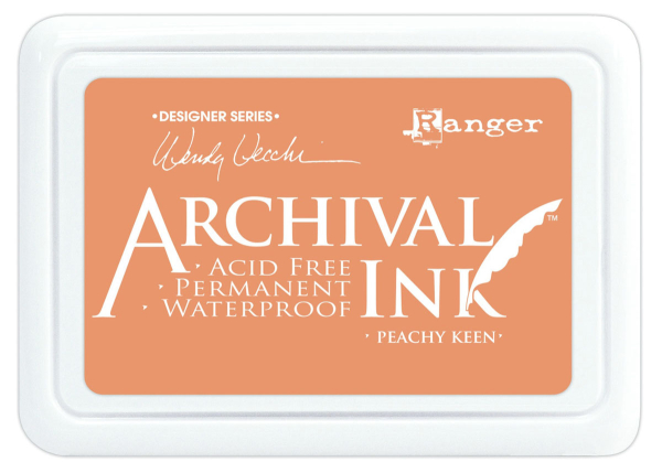 Stempelkissen Ranger Archival Ink - Peachy Keen