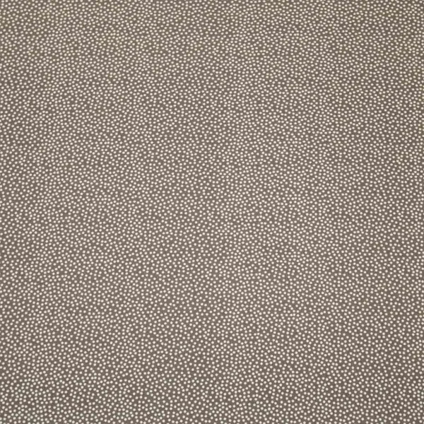 Hilco Baumwoll-Popeline Emilie – Pünktchen Taupe