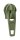 riri 4mm Reissverschluss schieber – Salbei