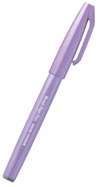Pentel Brush Sign Pen Pinselstift Hellviolett