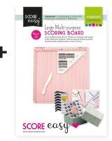 Score Easy Falzbrett 30x30cm Rosa