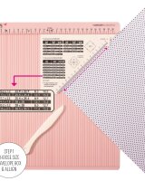 Score Easy Falzbrett 30x30cm Rosa