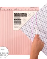 Score Easy Falzbrett 30x30cm Rosa