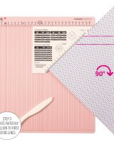 Score Easy Falzbrett 30x30cm Rosa
