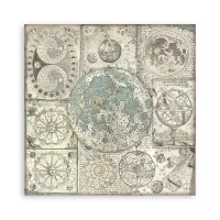 Stamperia Scrapbooking Fabric - Cosmos Infinity