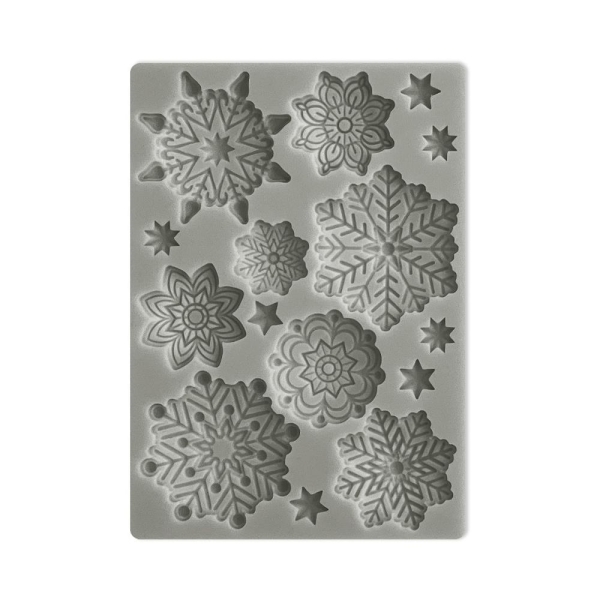 Stamperia Mould 10.5x14.8cm - Snowflakes