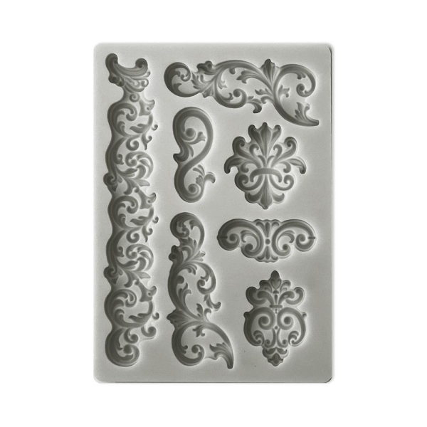 Stamperia Mould 10.5x14.8cm - Borders and Laces