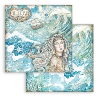 Stamperia Scrapbooking Block 12x12 inch - Songs Of The Sea