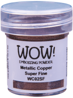 WOW! Embossingpulver Metallic Copper Super Fine
