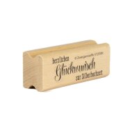 Zwergenstoffe Textstempel – Silberhochzeit