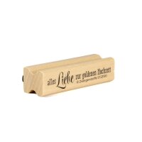 Zwergenstoffe Textstempel – Goldhochzeit