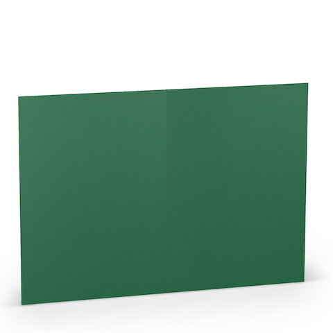 Rössler Paperado Doppelkarte B6 5er Set - Tannengrün