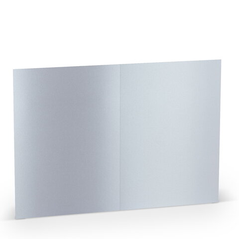 Rössler Paperado Doppelkarte B6 5er Set - White (glänzend)