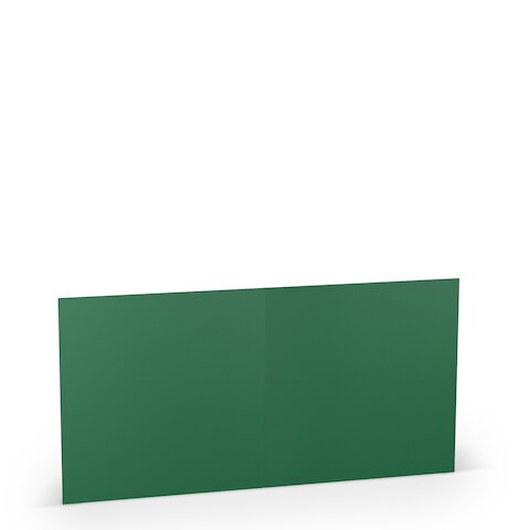 Rössler Paperado Doppelkarte Quadratisch 5er Set - Tannengrün