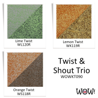 WOW! Embossingpulver Trio Twist & Shout