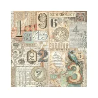 Stamperia Scrapbooking Fabric - Fortune