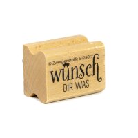 Zwergenstoffe Textstempel «wünsch dir was»